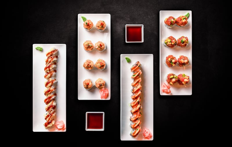 Sushi Pizza Rolls